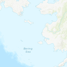 Ak Water Temperature Map