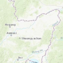 黑河の大気汚染 現在の大気汚染地図