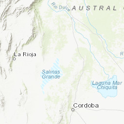 アルゼンチン共和国の大気汚染 現在の大気汚染地図