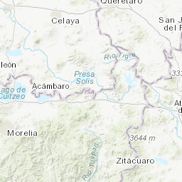 メキシコシティの大気汚染 現在の大気汚染地図