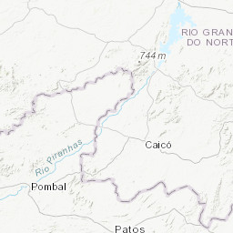Microregion Boundaries Rio Grande Do Norte Brasil 10 Digital Maps And Geospatial Data Princeton University