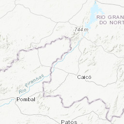 Microregion Boundaries Rio Grande Do Norte Brasil 10 Digital Maps And Geospatial Data Princeton University