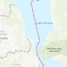 lake peipus map