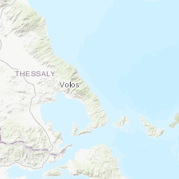 ギリシャ共和国の大気汚染 現在の大気汚染地図