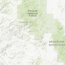 Yavapai County Interactive Map - Map Of West