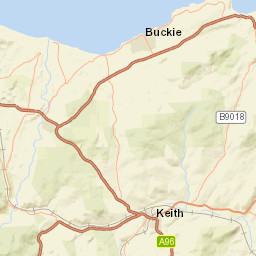 Church Road, Keith, Moray AB55, UK Street Map
