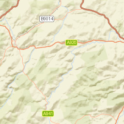 A941, Huntly, Moray AB54, UK Street Map