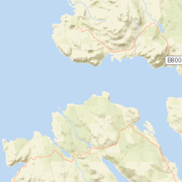B8073, Isle of Mull, Argyll and Bute PA75, UK Street Map