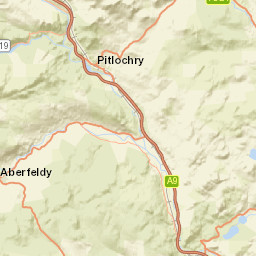 B8079, Pitlochry, Perth and Kinross PH16 Street Map