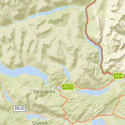 A84, Callander, Stirling FK18 8NA, UK Street Map