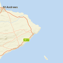 17 The Scores, Saint Andrews, Fife KY16, UK Street Map