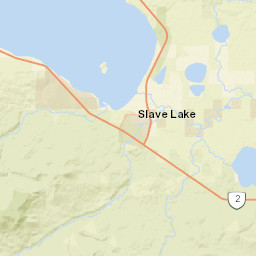 Caribou Trail, Slave Lake, AB T0G 2A0 Street Map