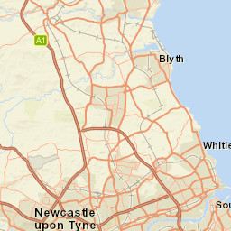 Morpeth, Northumberland NE61 1PY, UK Street Map