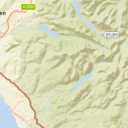 Hardknott Pass, Cumbria, UK Street Map