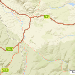 2 High Row, Yorkshire Dales National Park Street Map