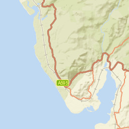 Lake District National Park, A595, Millom, Cumbria LA19, UK Street Map