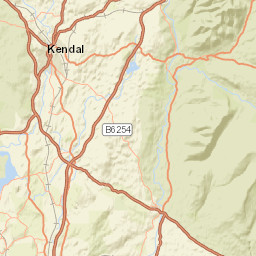 Stramongate Bridge, Kendal, Cumbria LA9 Street Map