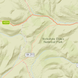 Stubbing Lane, Yorkshire Dales National Park Street Map
