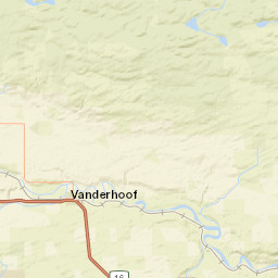 Burrard Avenue, Vanderhoof, BC V0J Street Map