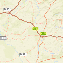 B1190, Horncastle, Lincolnshire LN9, UK Street Map