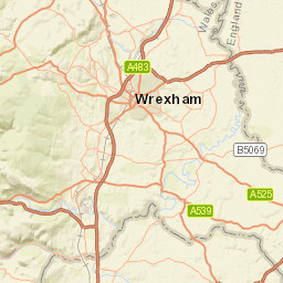 Hanmer, St Chad`s Church (SE-bound), Whitchurch, Wrexham SY13 Street Map