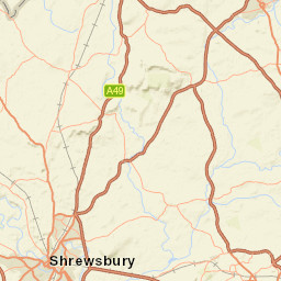 Shrewsbury, adj St Julians Friars, Shrewsbury, Shropshire SY1 Street Map