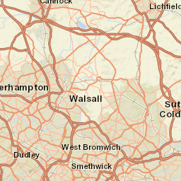 139 Norton East Rd, Norton Canes, Cannock, Staffordshire WS11 Street Map