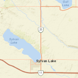 Alberta 11A, Red Deer County, AB T0M Street Map