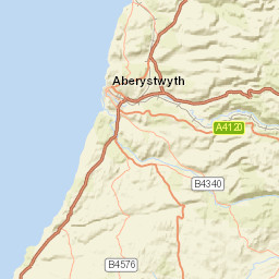 B4576, Ceredigion SY23, UK Street Map