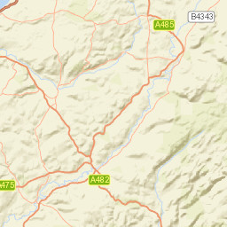 B4339, Lampeter, Ceredigion SA48 7SG, UK Street Map