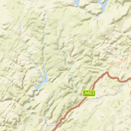 Argall Avenue, Llandovery, Carmarthenshire Street Map