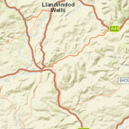 Station Rd, Builth Wells, Powys LD2, UK Street Map