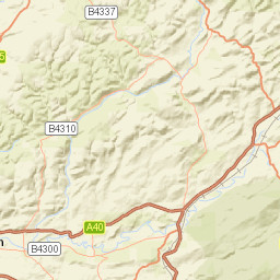 B4310, Carmarthen, Carmarthenshire SA32 Street Map
