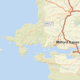 Nelson Quay, Milford Haven, Pembrokeshire Street Map