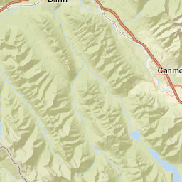 Fairmont Banff Springs Hotel, Banff National Park Street Map