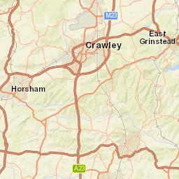 East Grinstead, West Sussex RH19 3DE, UK Street Map