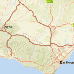 Castle Gate, Lewes, East Sussex BN7, UK Street Map