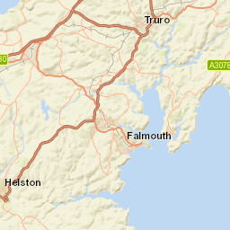 Falmouth TR11 4LP, UK Street Map