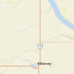 South Lakeshore Drive, Killarney, MB R0K 1G0 Street Map