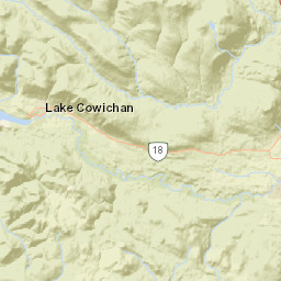 5945 Riverbottom Road West, Lake Cowichan Street Map