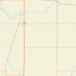 2500-2540 ND-18 Larimore ND Street Map