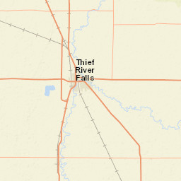 138-198 Conley Ave N Thief River Falls MN 56701 Street Map