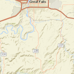 27-83 River Drive South, Great Falls, MT Street Map