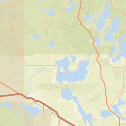 40001-42099 Minnesota 38, Chippewa National Forest Street Map