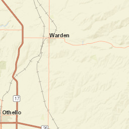 Road U SE, Warden, WA 98857 Street Map
