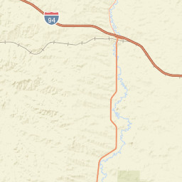 Interstate 94 Wibaux MT 59353 Street Map