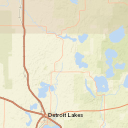 21001 County Highway 21, Detroit Lakes, MN Street Map