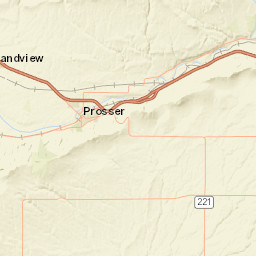 53102 North Griffin Road, Prosser, WA Street Map