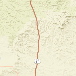 287-299 Old Divide Road Roundup Street Map