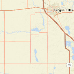 600-698 East Gustavus Avenue, Fergus Falls Street Map